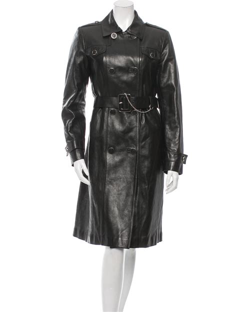 gucci leather trench coat womens|Gucci blazer for women.